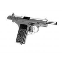 WE TT-33 Tokarev (Silver) GBB, Pistols are generally used as a sidearm, or back up for your primary, however that doesn't mean that's all they can be used for